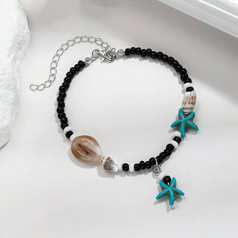 Bohemia Shell Anklet For Women