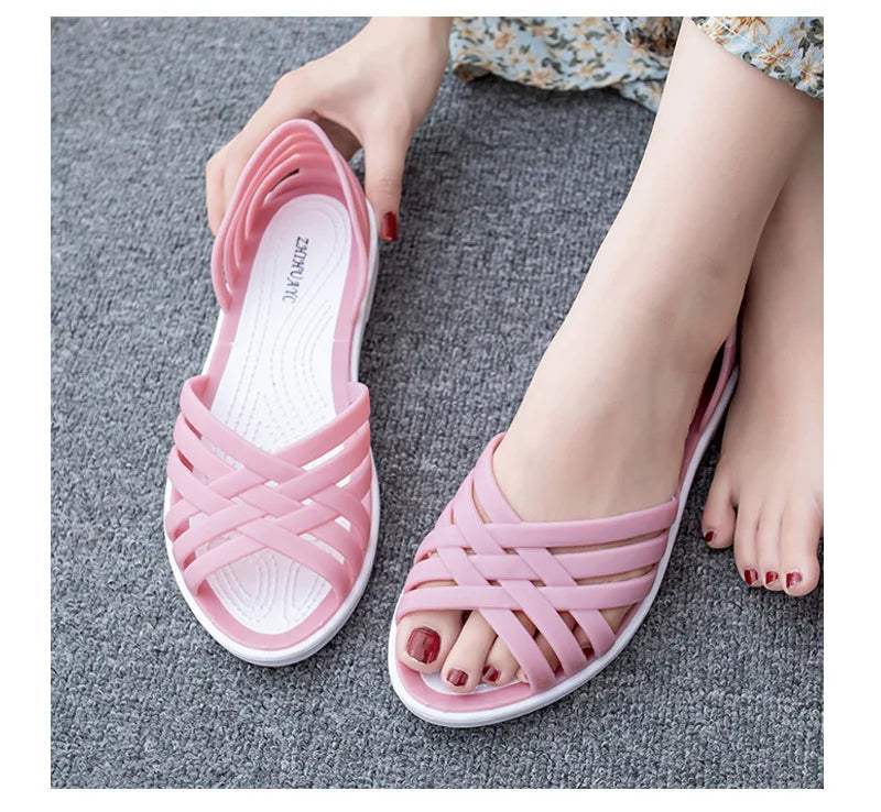 Women's Summer Hollow Outerwear Beach Shoes