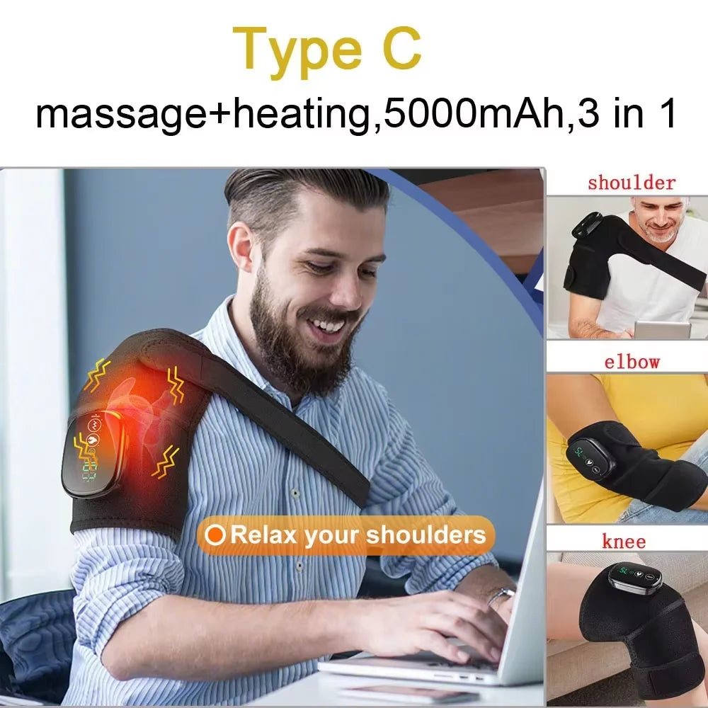 Heating Arm Shoulder Massage Belt