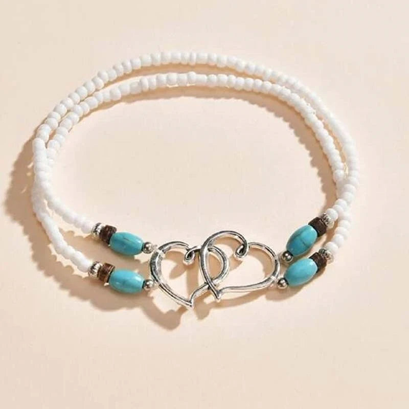 Starfish Conch Shell Beads Anklet For Women