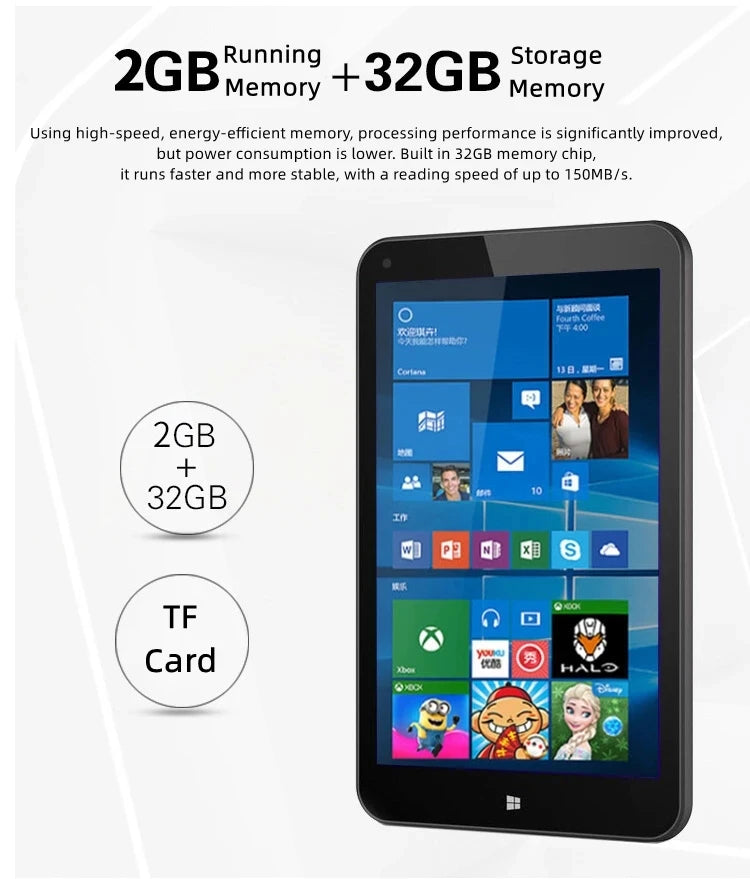 8 INCH AR1 Windows 10 Tablet