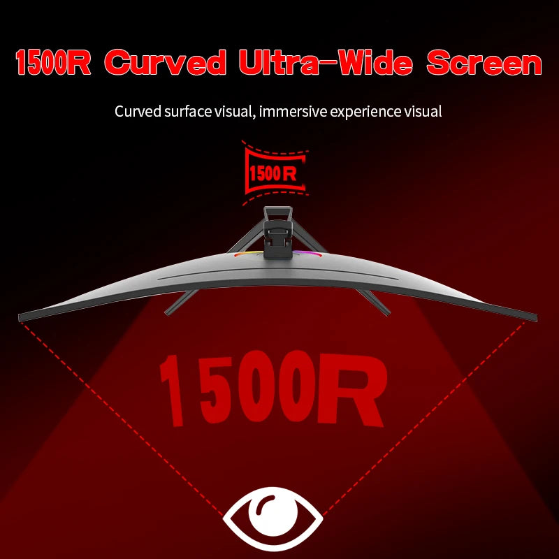 34'' 144Hz Curved Screen