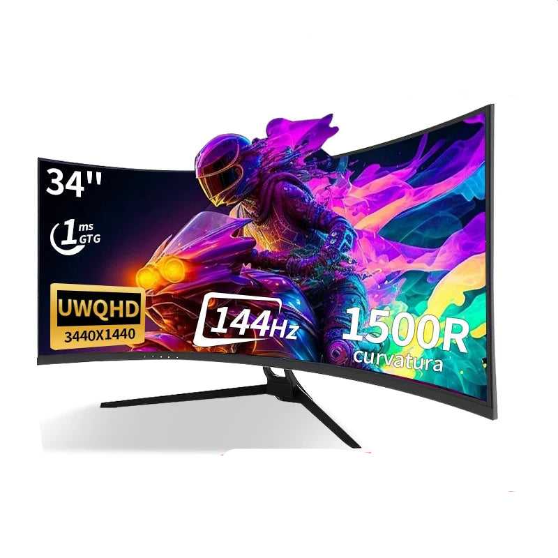 34'' 144Hz Curved Screen