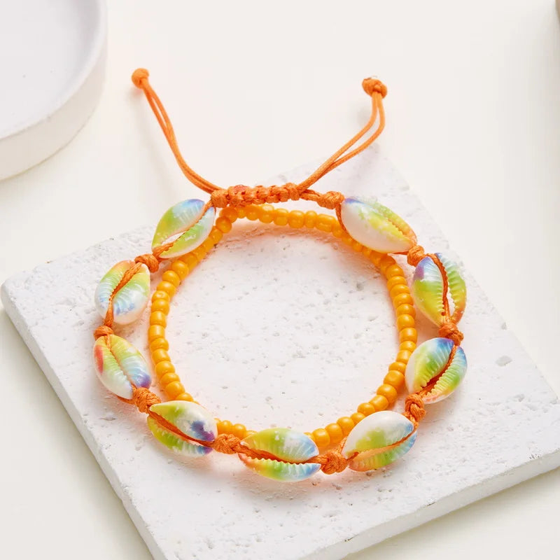 Bohemia Shell Anklet For Women