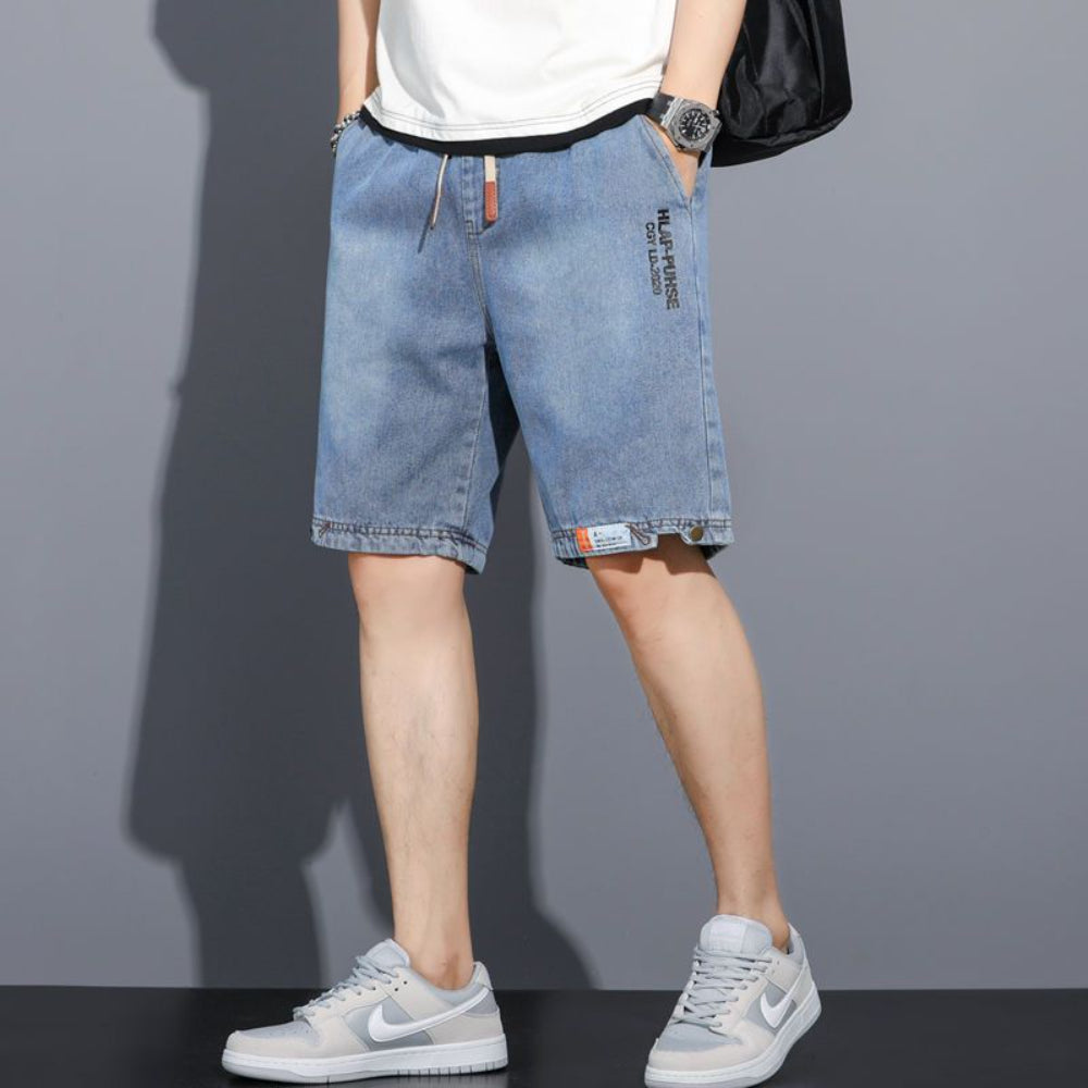 Men's Loose Baggy Denim Jeans Shorts