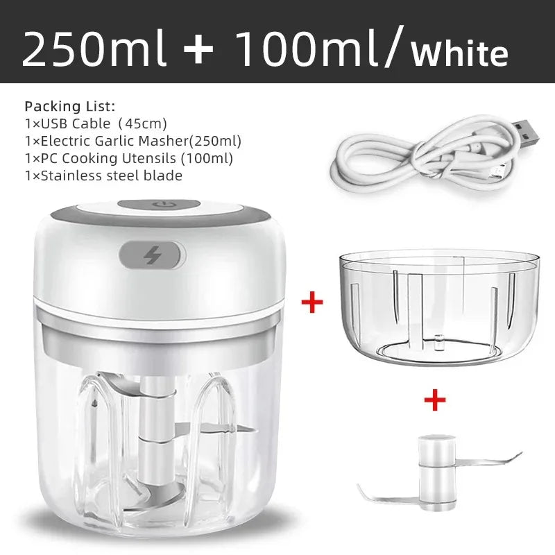 USB Electric Garlic Chopper