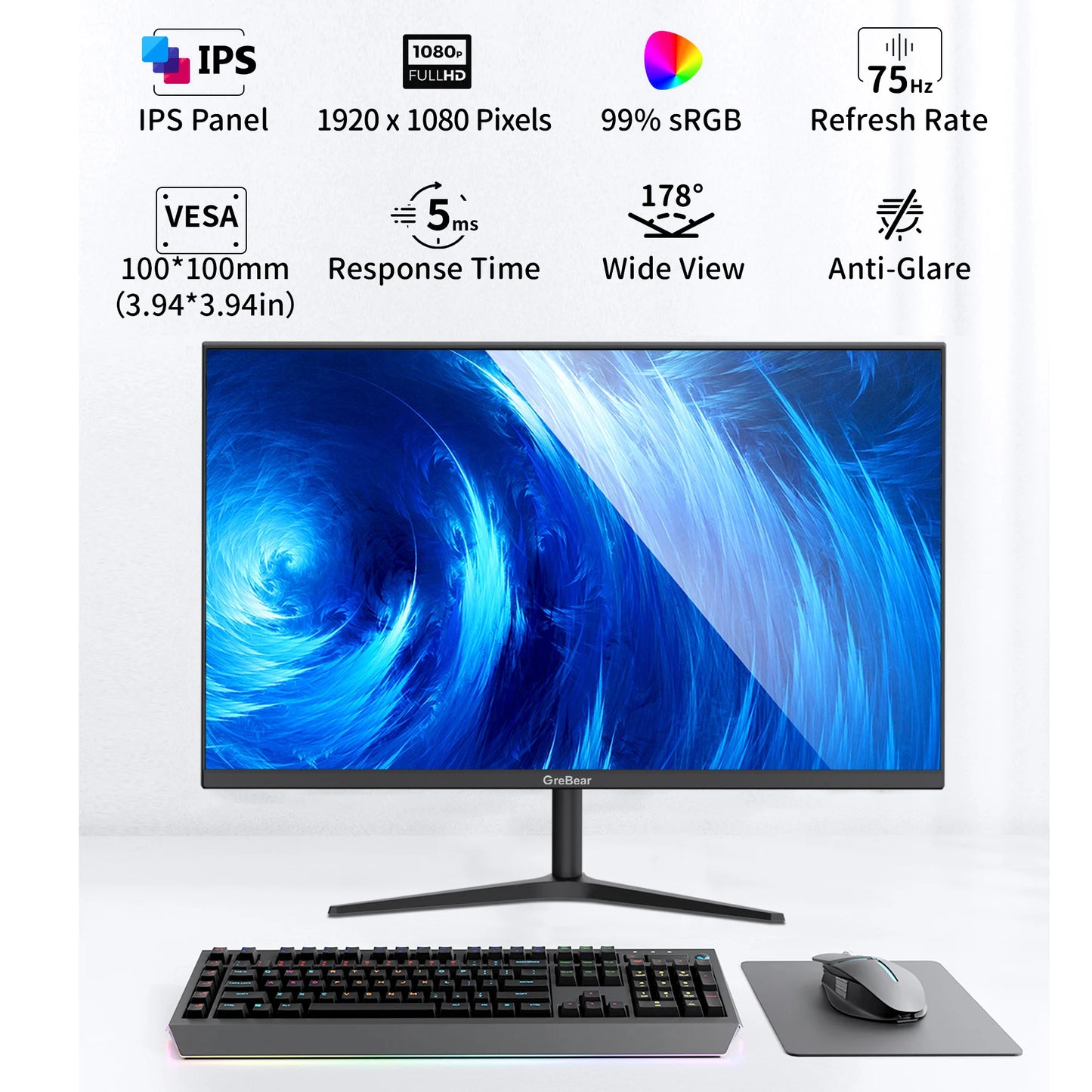 27-inch Computer Monitor Screen