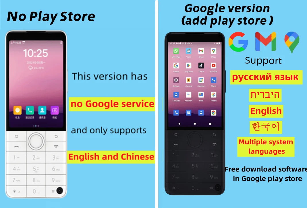 Qin F22 Pro Smart Touch Screen Phone