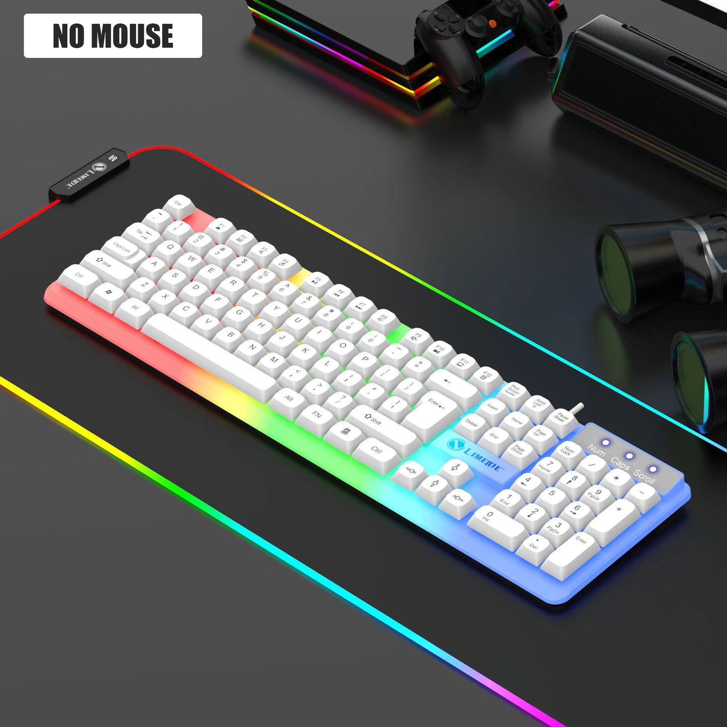 Illuminated keyboard & Mouse