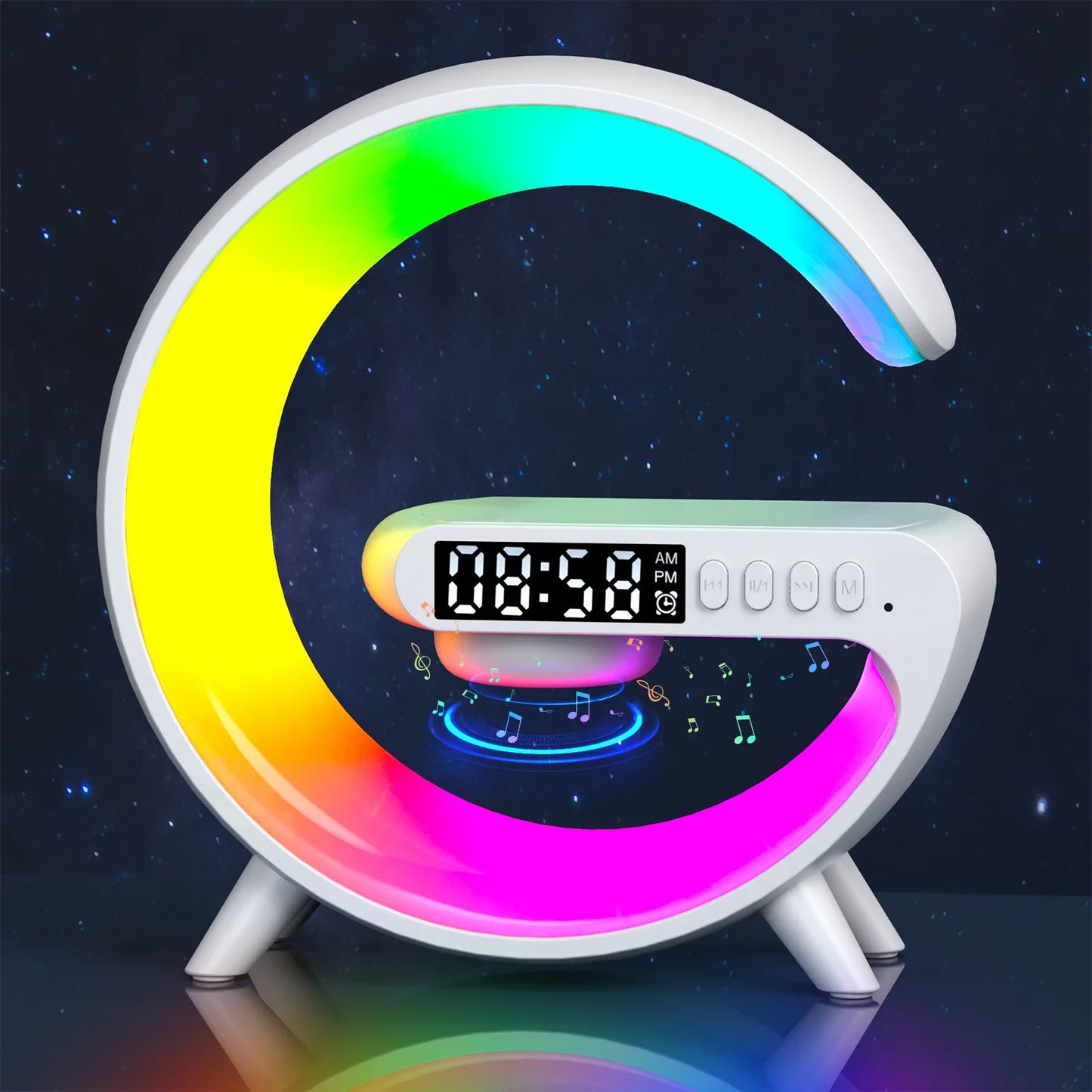 Wireless Charger Pad Bluetooth Speaker