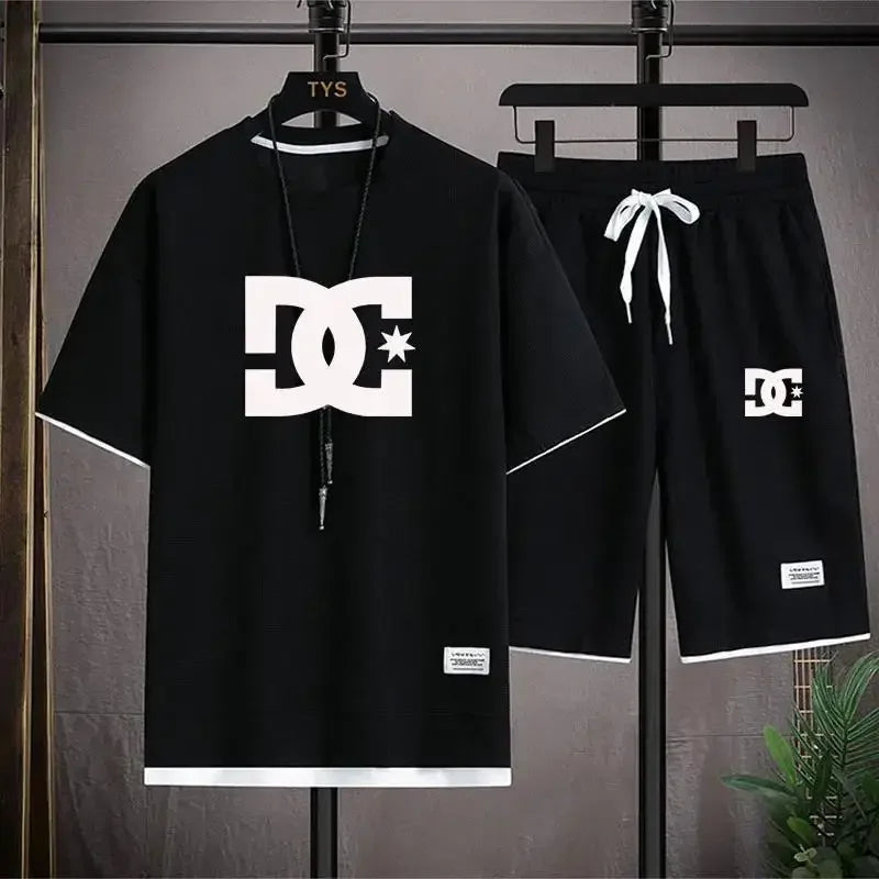 Quick-Dry Summer Sport T-Shirt Set