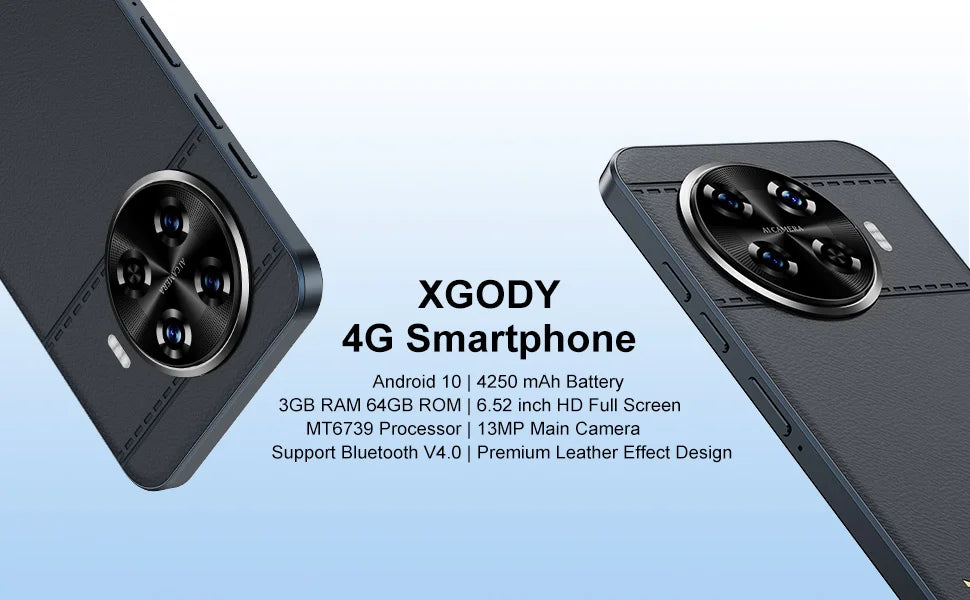 XGODY Android,6.5 inch Screen Smartphone