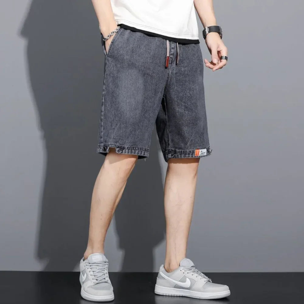 Men's Loose Baggy Denim Jeans Shorts