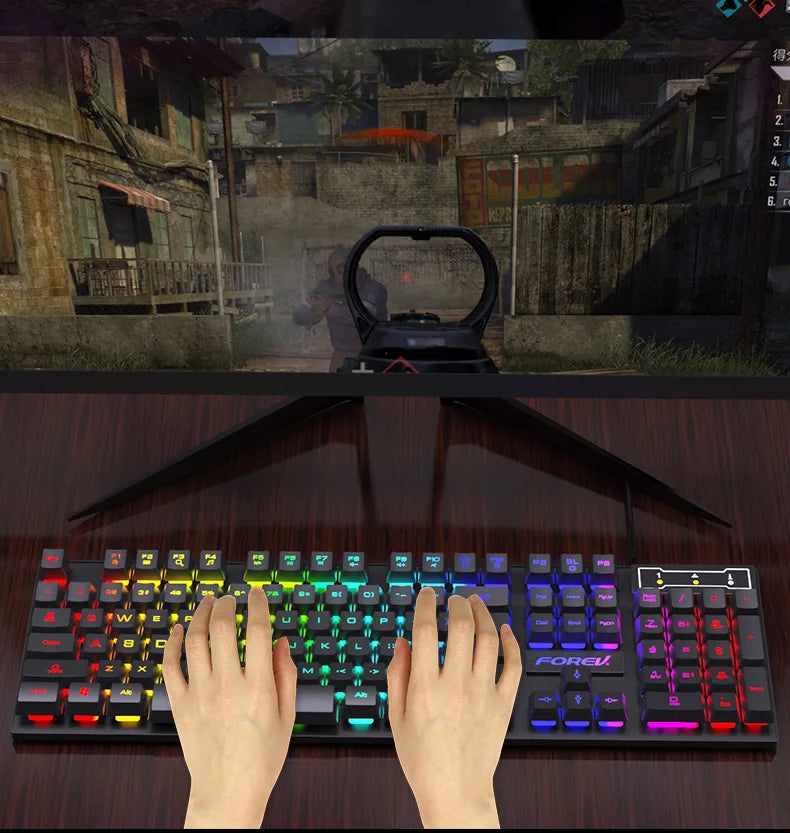 104 Keys Wired Gaming Keyboard