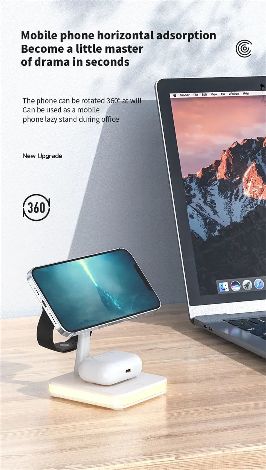 Magnetic Wireless Charger Stand