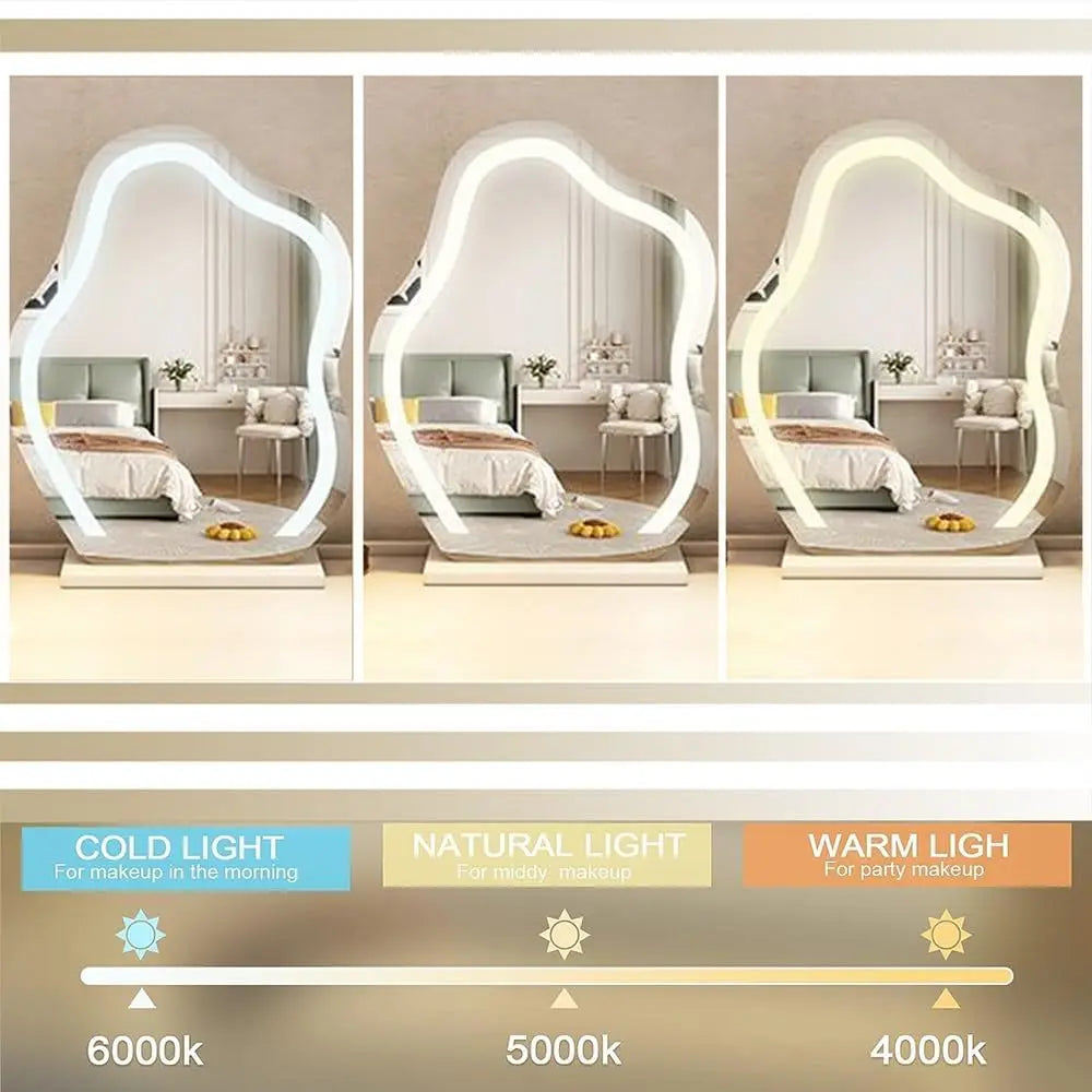 Tabletop Cosmetic LED Makeup Mirror