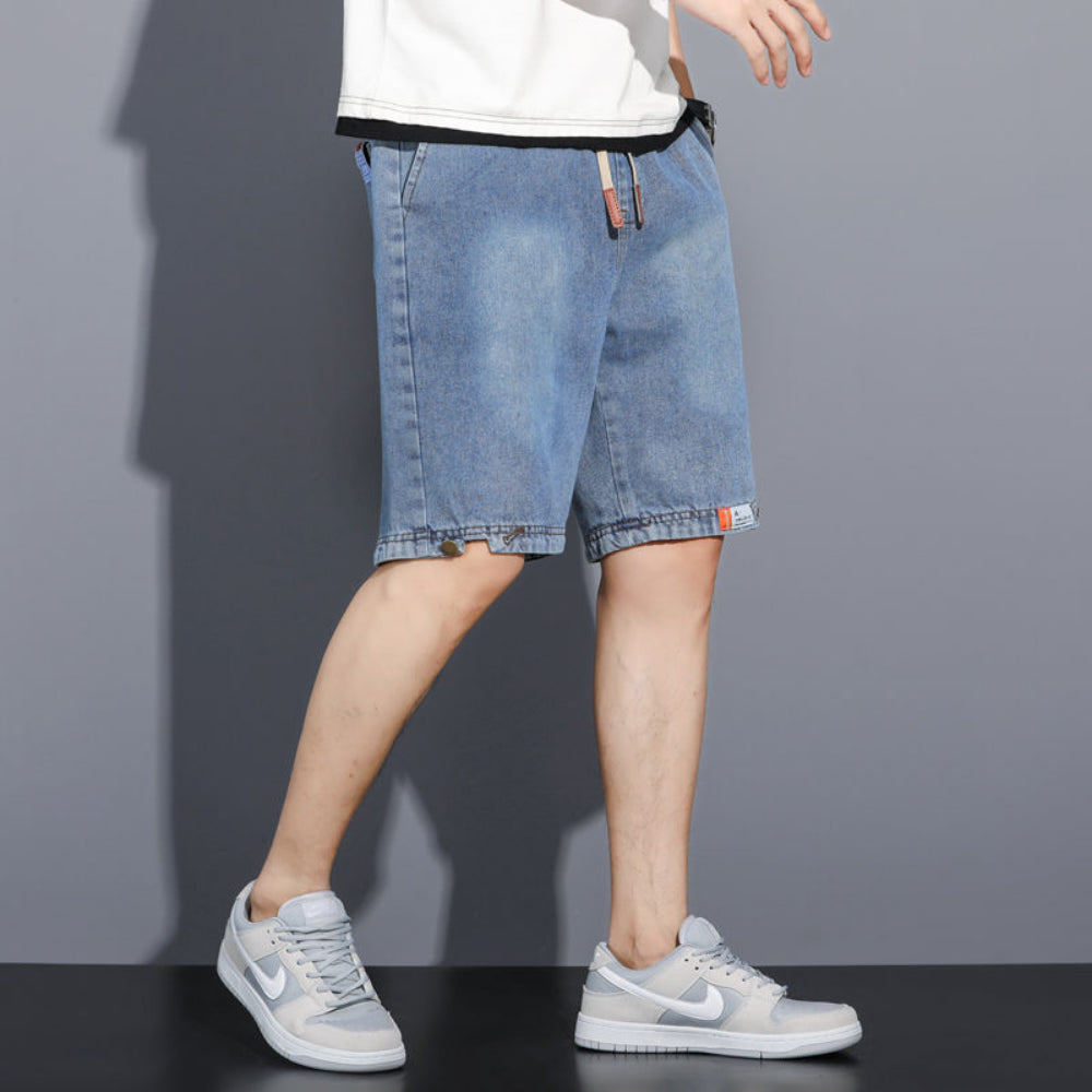 Men's Loose Baggy Denim Jeans Shorts