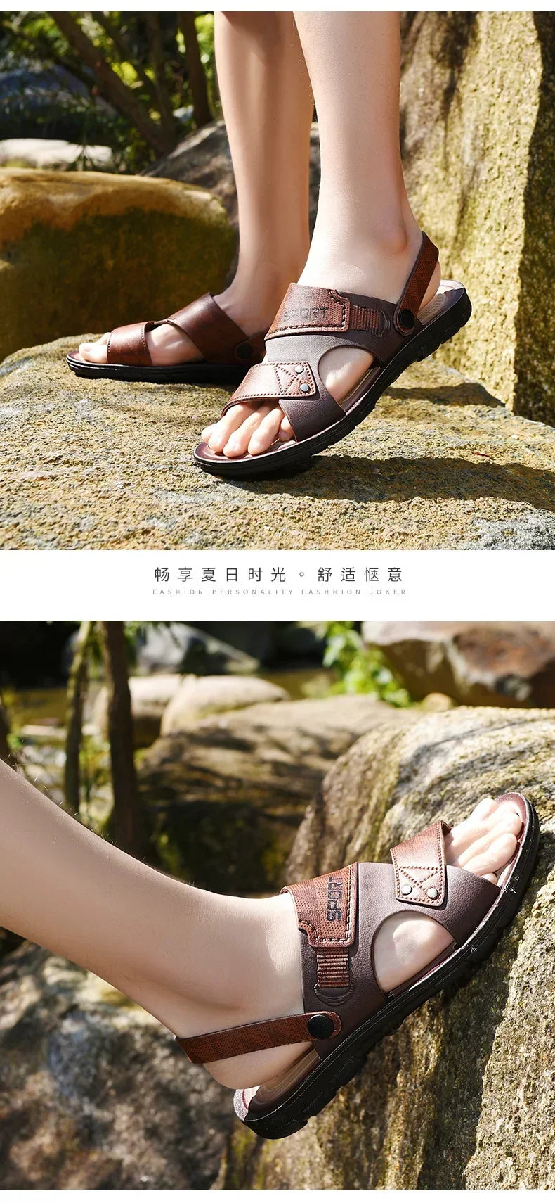 Luxury Slippers for Men Cheap Shoes