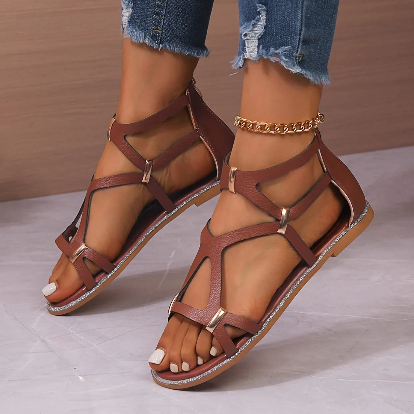 Fashionable Women's Lightweight Slip-On Shoes