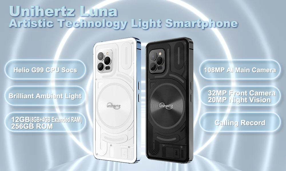 LED Strip Mobile Phone Night Vision Cellphone