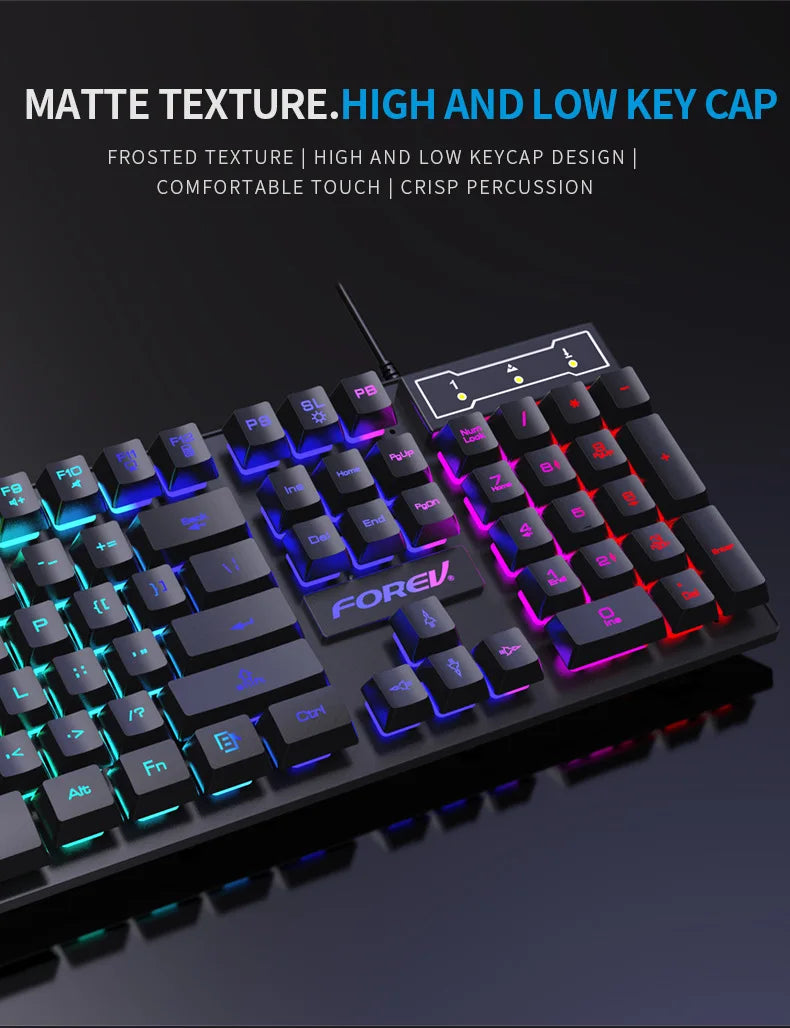 104 Keys Wired Gaming Keyboard