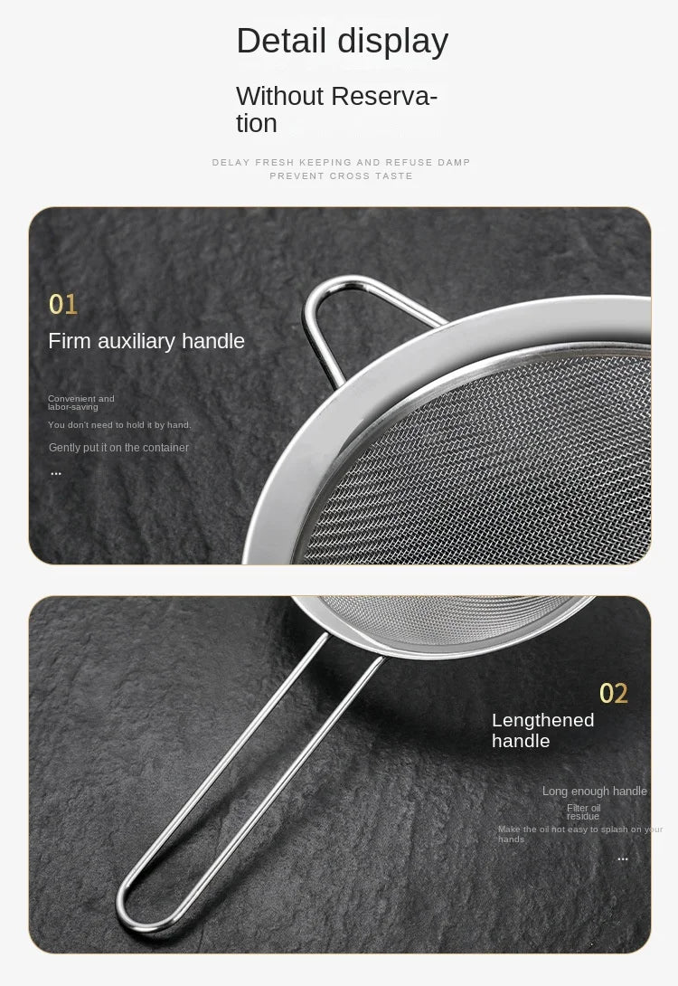 Fine Skimmer Food Strainer