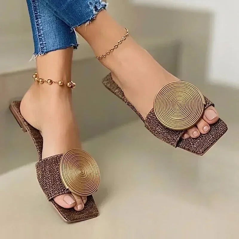 Ladies Casual Slippers Shoes