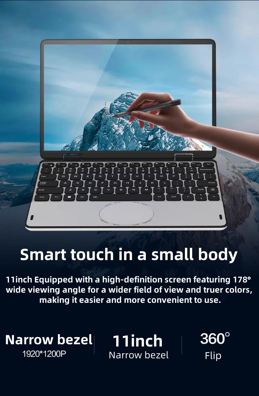 16GB Intel Processor Notebook Laptop
