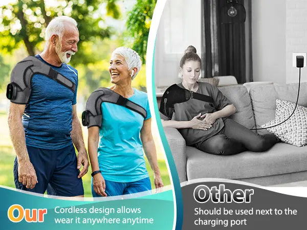 Heating Arm Shoulder Massage Belt