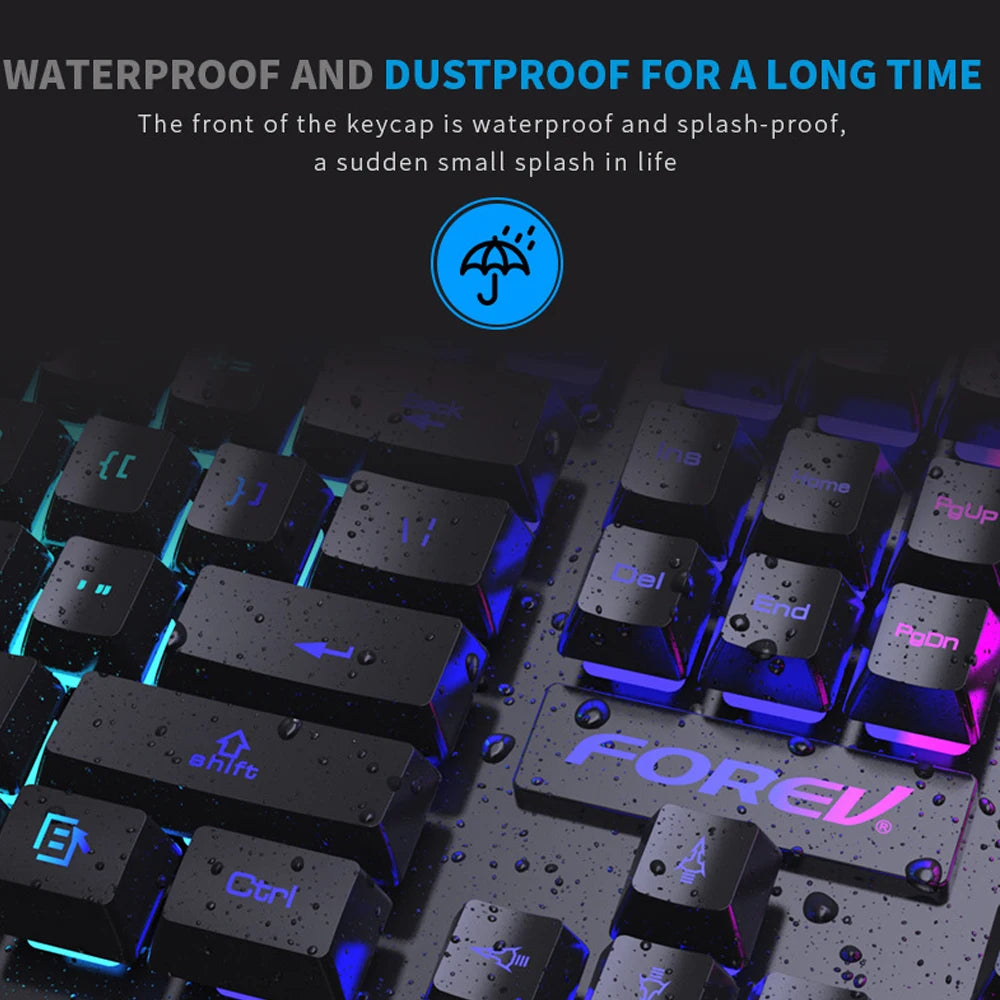 104 Keys Wired Gaming Keyboard