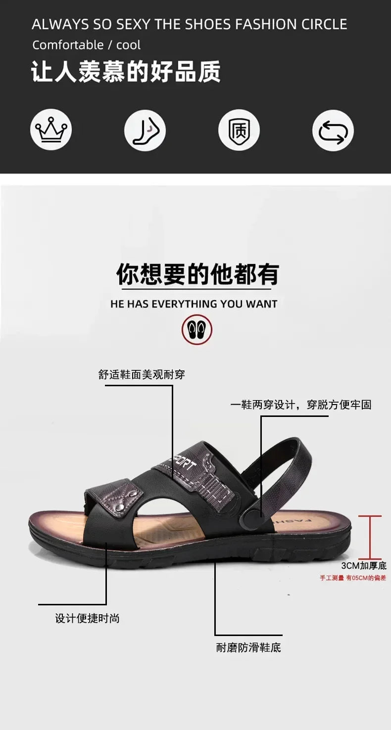 Luxury Slippers for Men Cheap Shoes