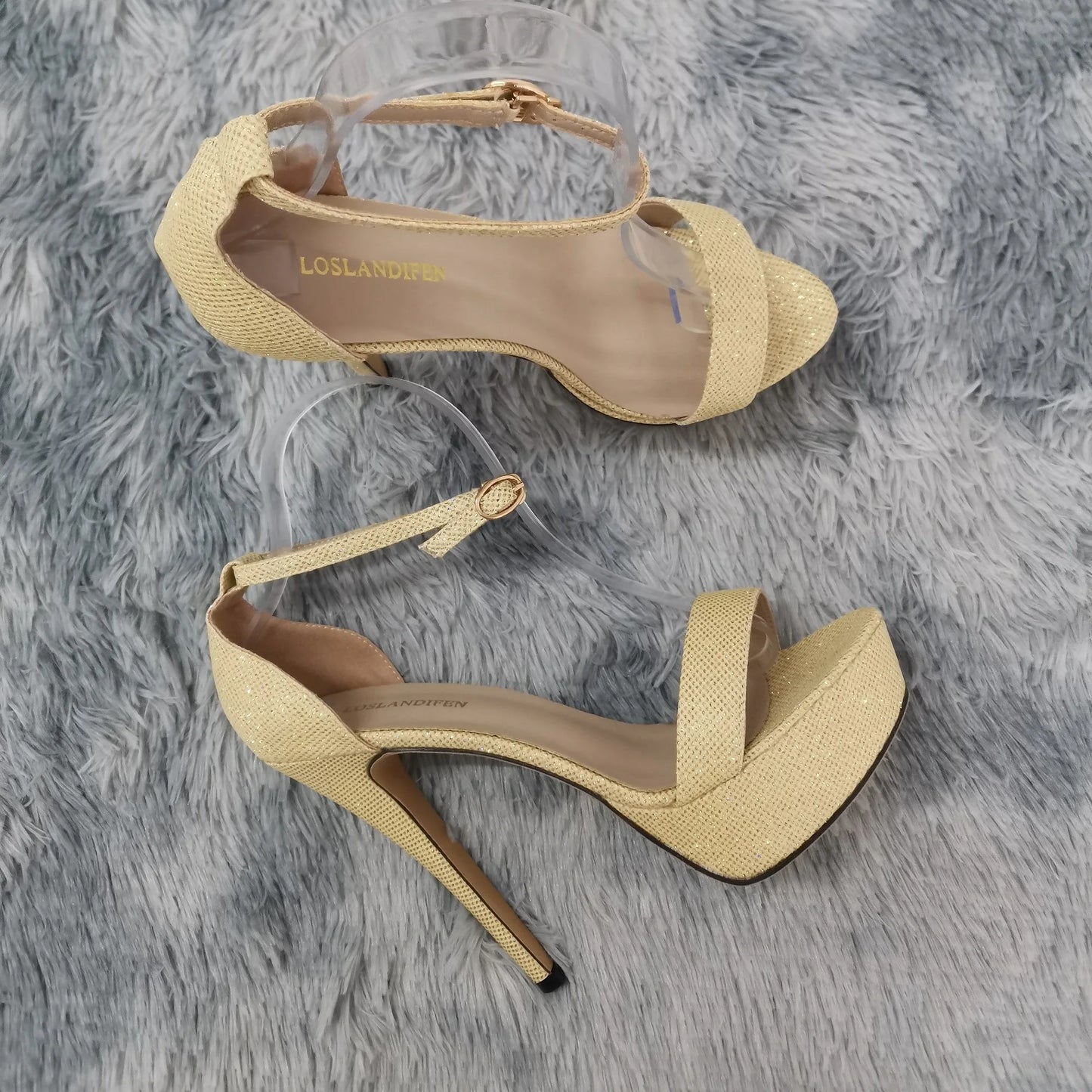 Supper Flash High Heels Patent Women's Sandals