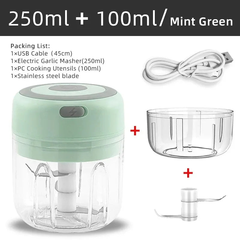 USB Electric Garlic Chopper