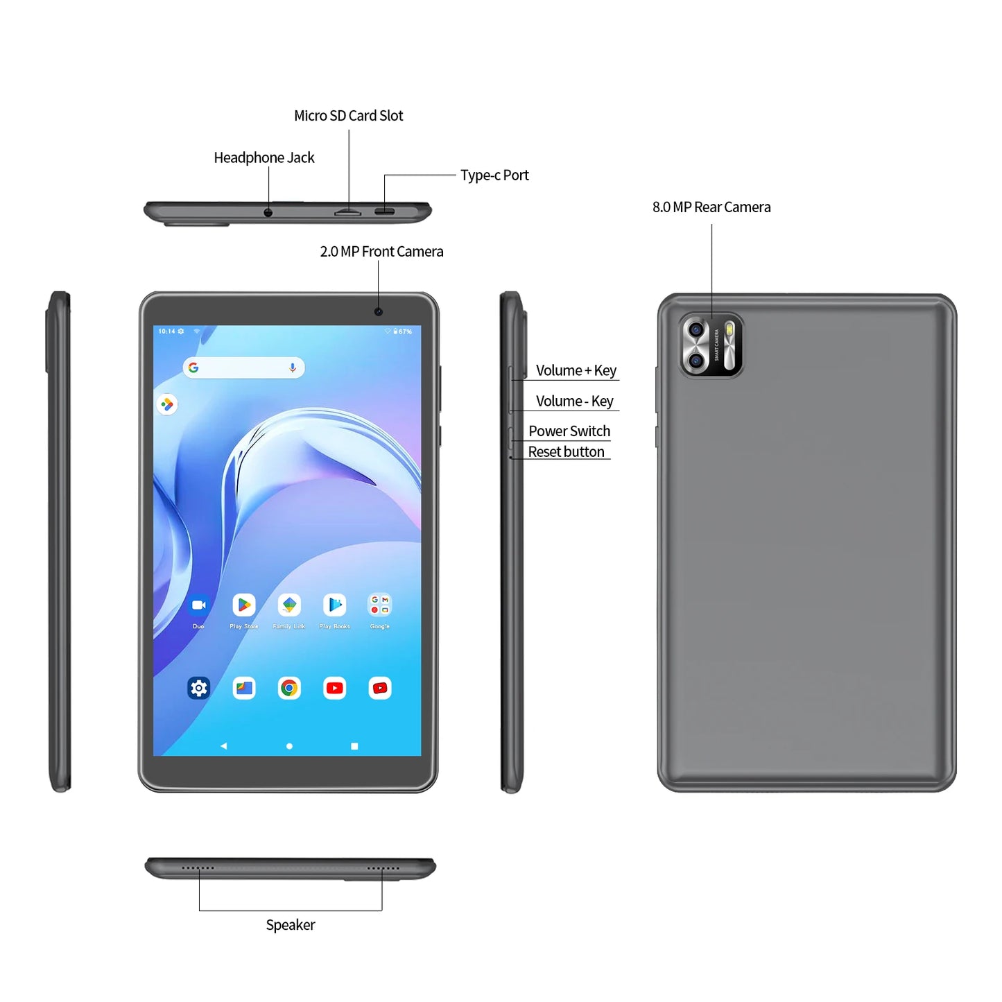 B8 Tablet Android 13