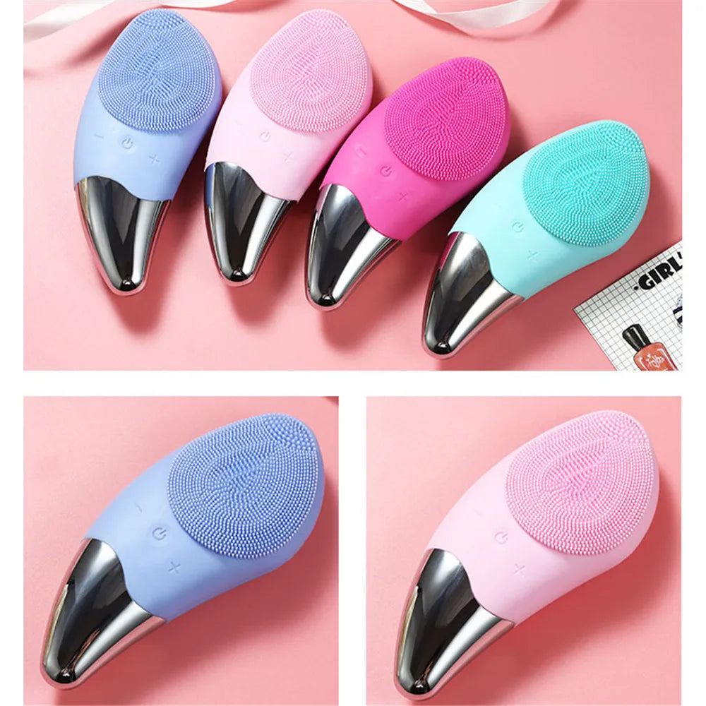 Waterproof Facial Cleansing Brush