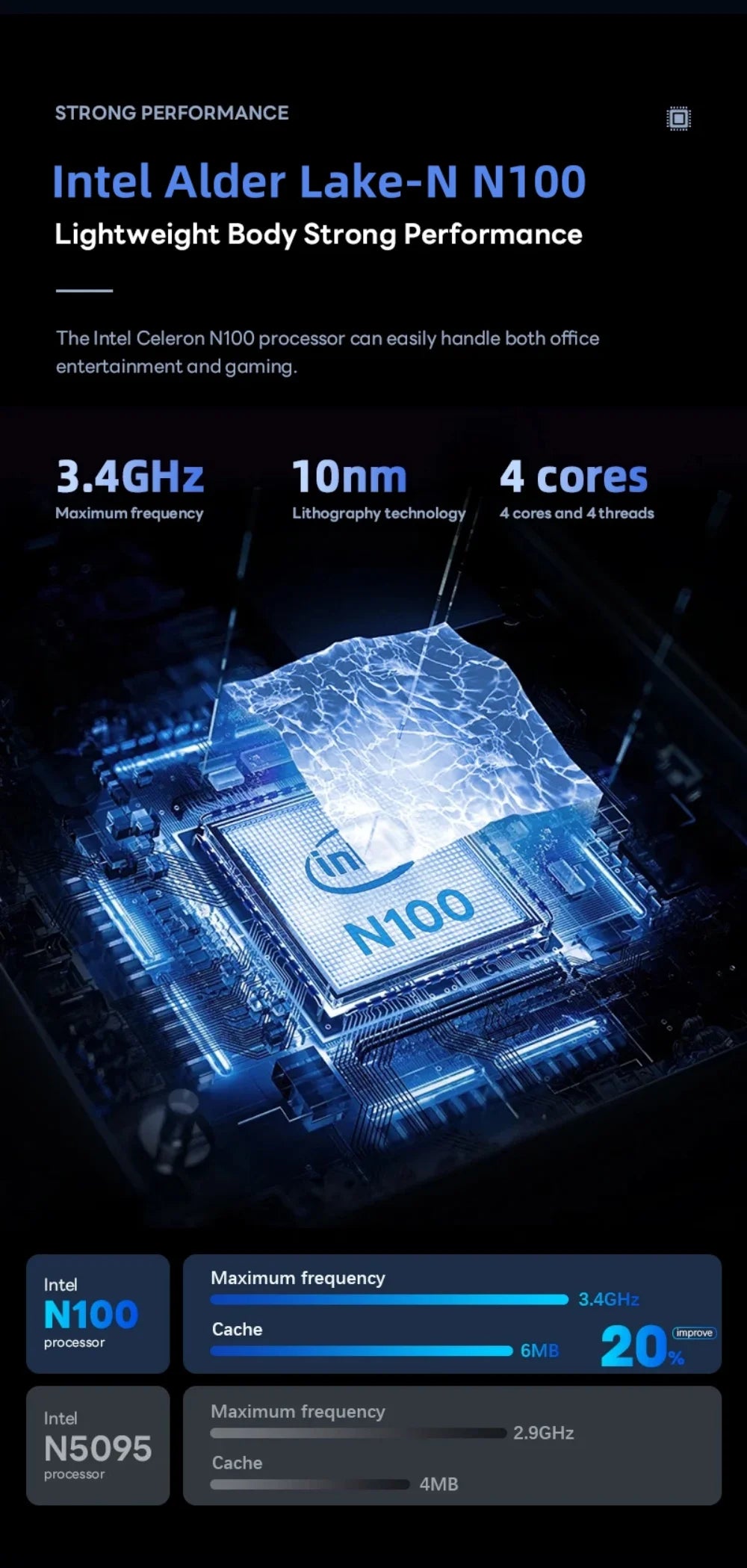 16GB Intel Processor Notebook Laptop