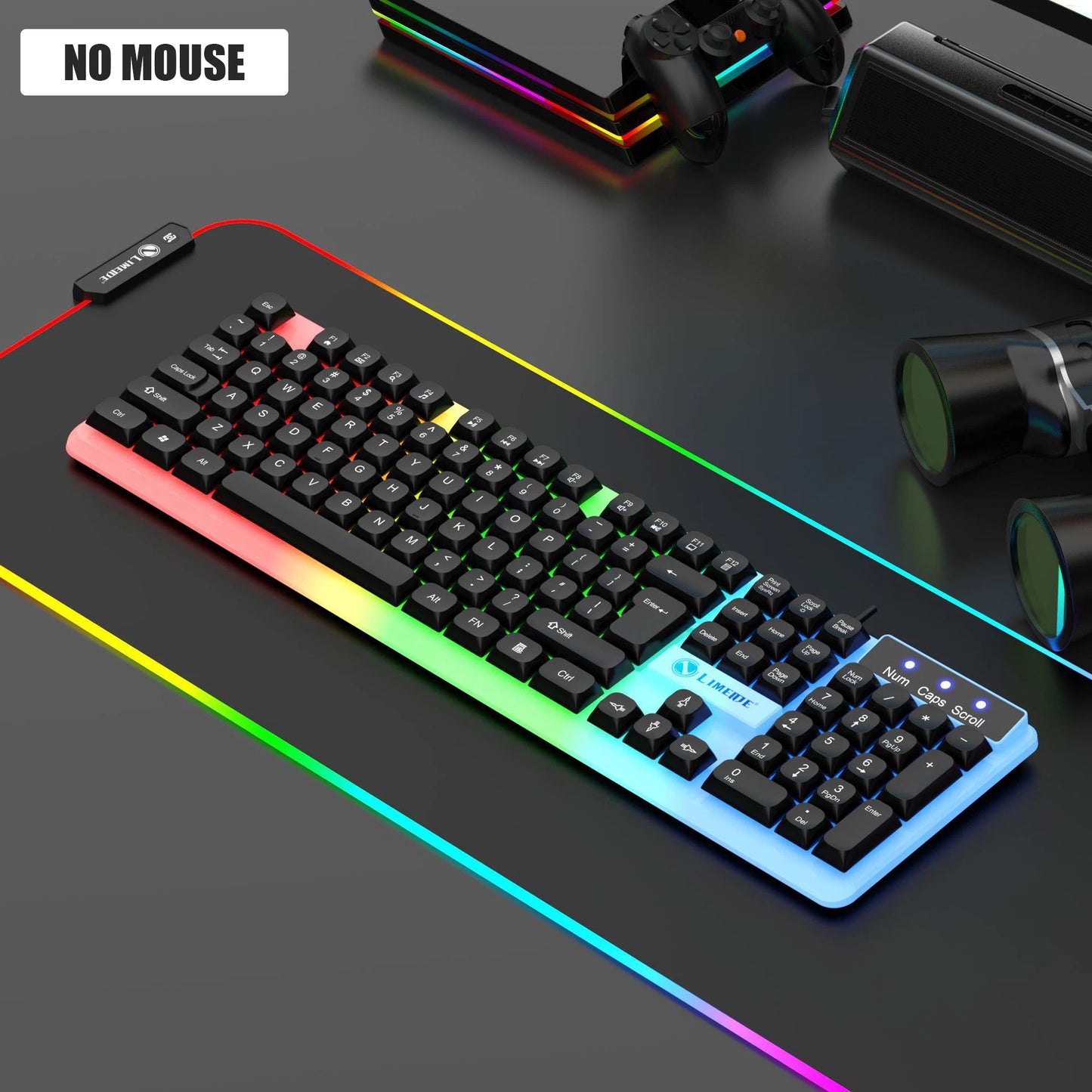 Illuminated keyboard & Mouse