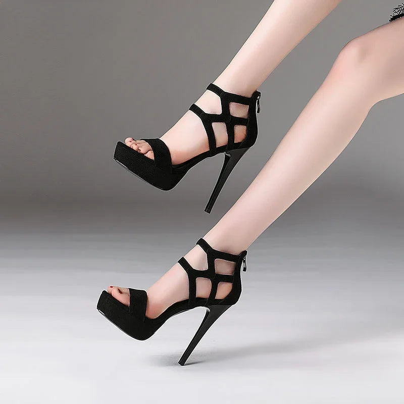 High Heels Elegant Woman's Shoes