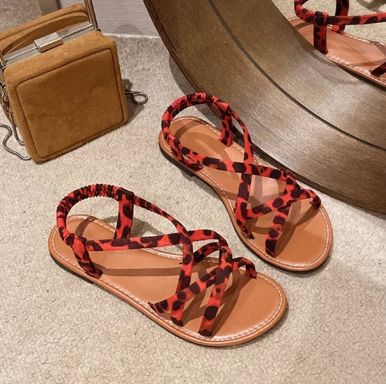 Flats Leopard Women's Cozy Casual Shoes
