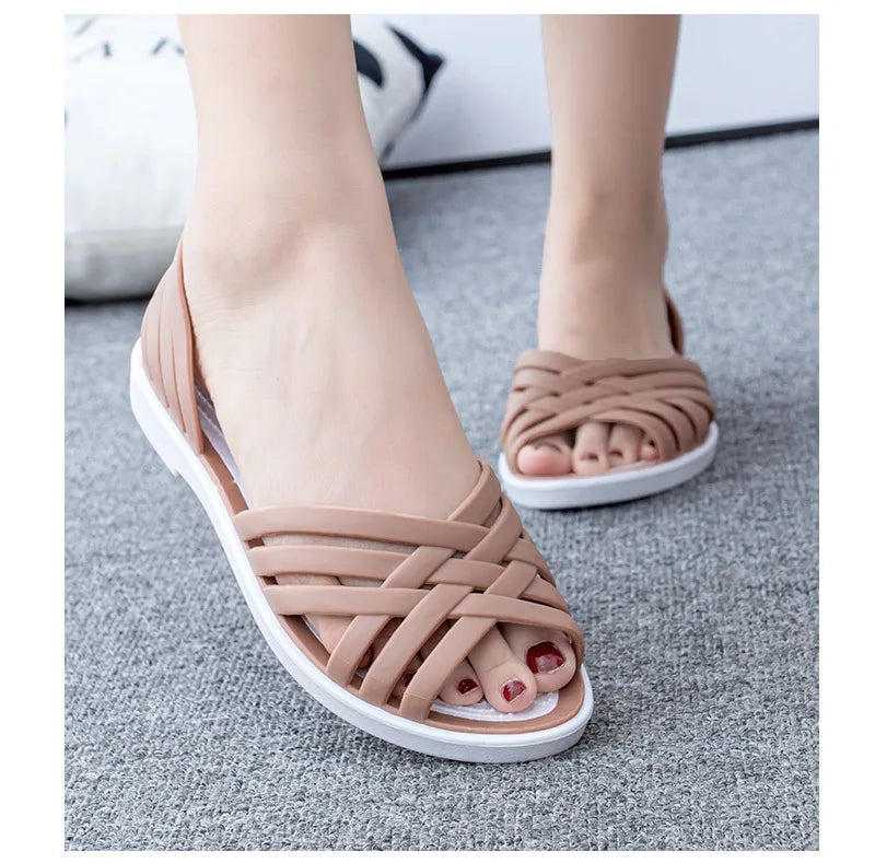 Women's Summer Hollow Outerwear Beach Shoes