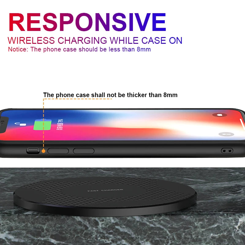 10W Fast Wireless Charging Pad