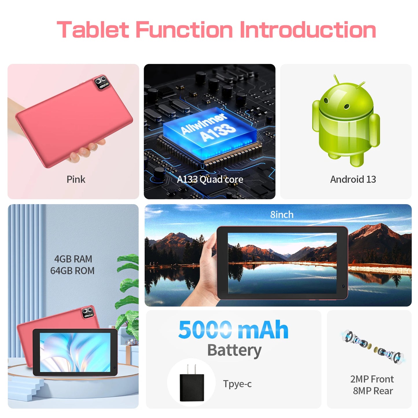 B8 Tablet Android 13