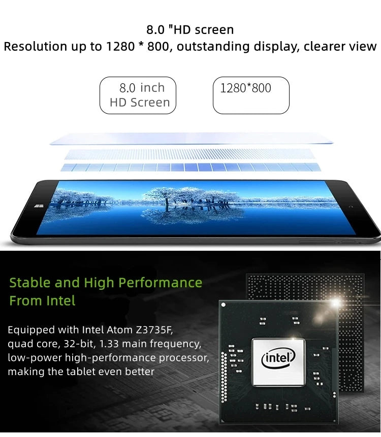 8 INCH AR1 Windows 10 Tablet