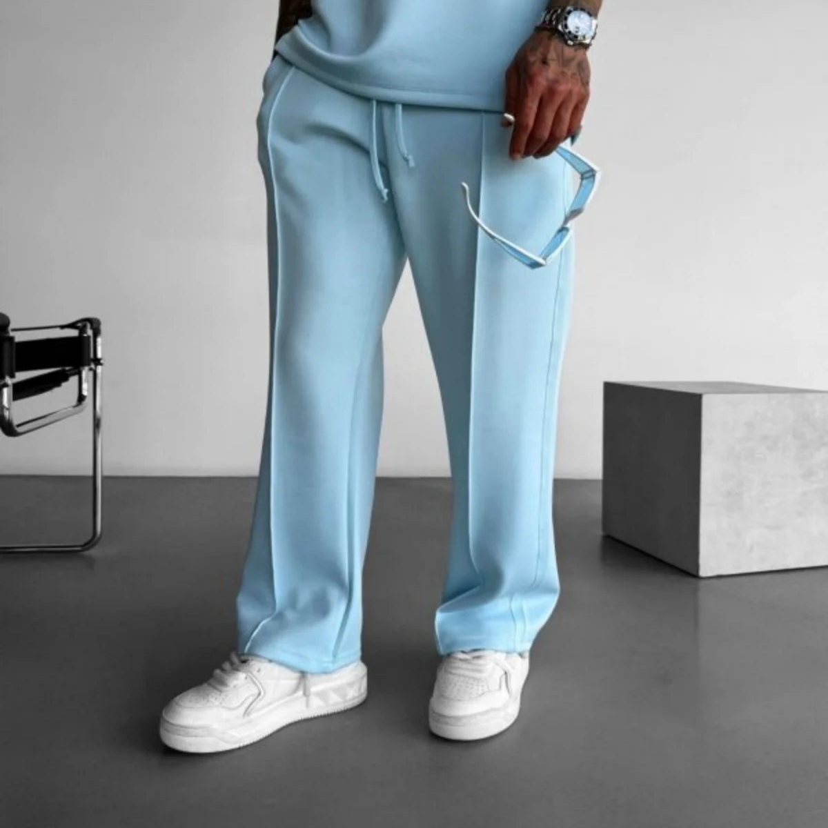 Loose Straight Tube Sports Casual Pants