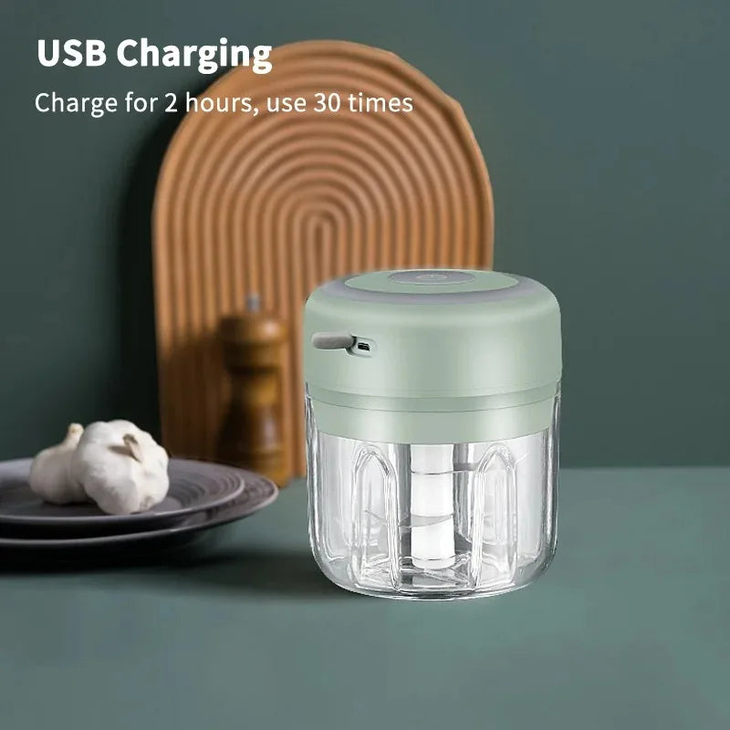 USB Electric Garlic Chopper