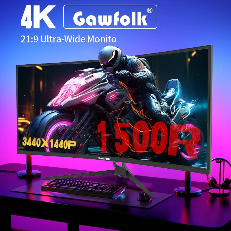 34'' 144Hz Curved Screen