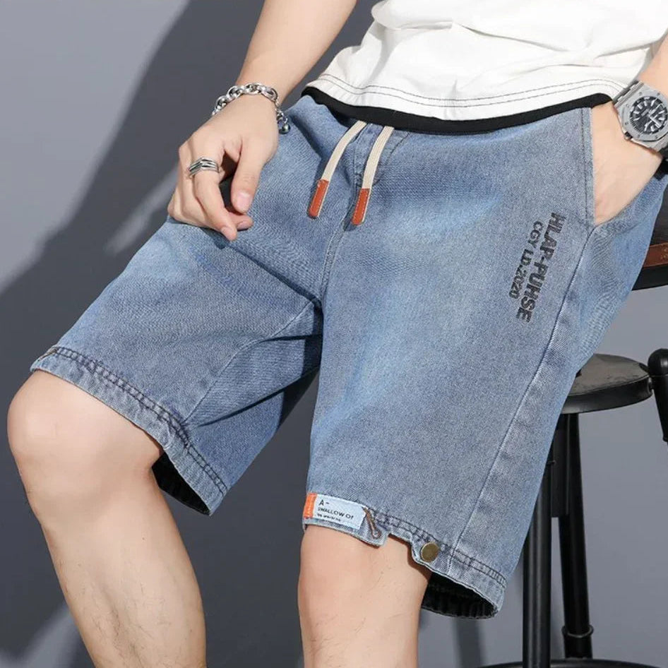 Men's Loose Baggy Denim Jeans Shorts