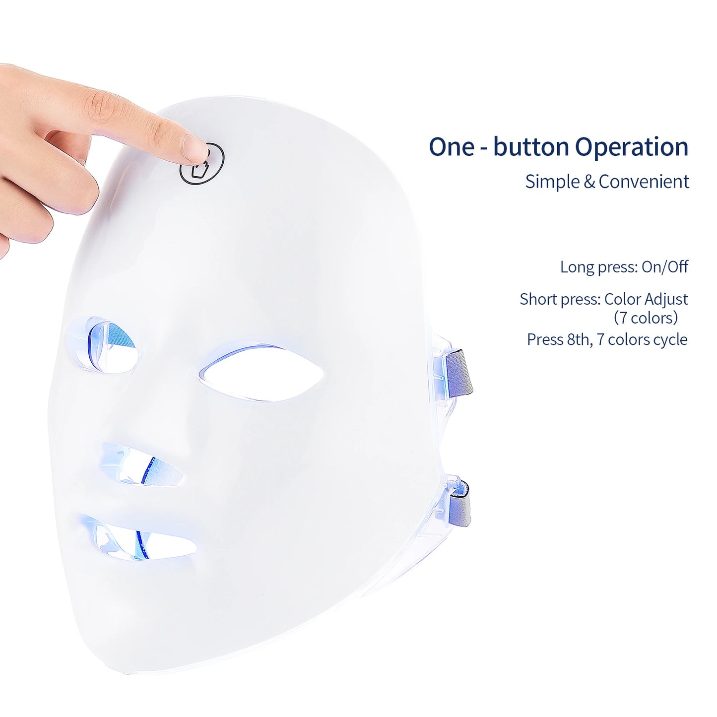 Rechargeable Facial LED Mask