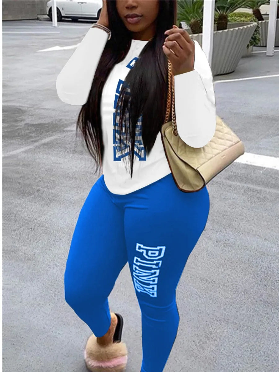 2-Pieces Casual Tracksuits Pants Set