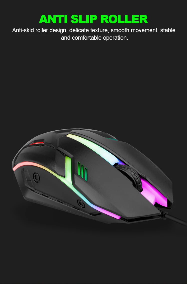 Illuminated keyboard & Mouse